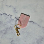 Qr code keyring with arch shape