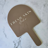 Personalised Handheld Mirror with Logo