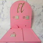 Pastel Pink Custom Eftpos Holder
