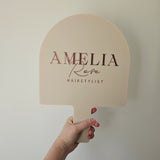 Extra Large Arch Handheld Mirror