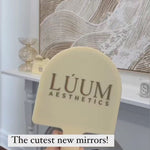 Handheld Mirror with Logo