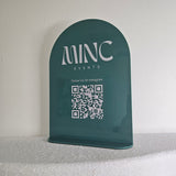 arch qr code sign to follow us on instagram